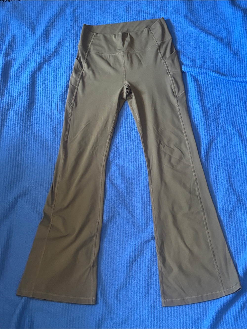 Fabletics Olive PureLuxe TLC Kick Flares